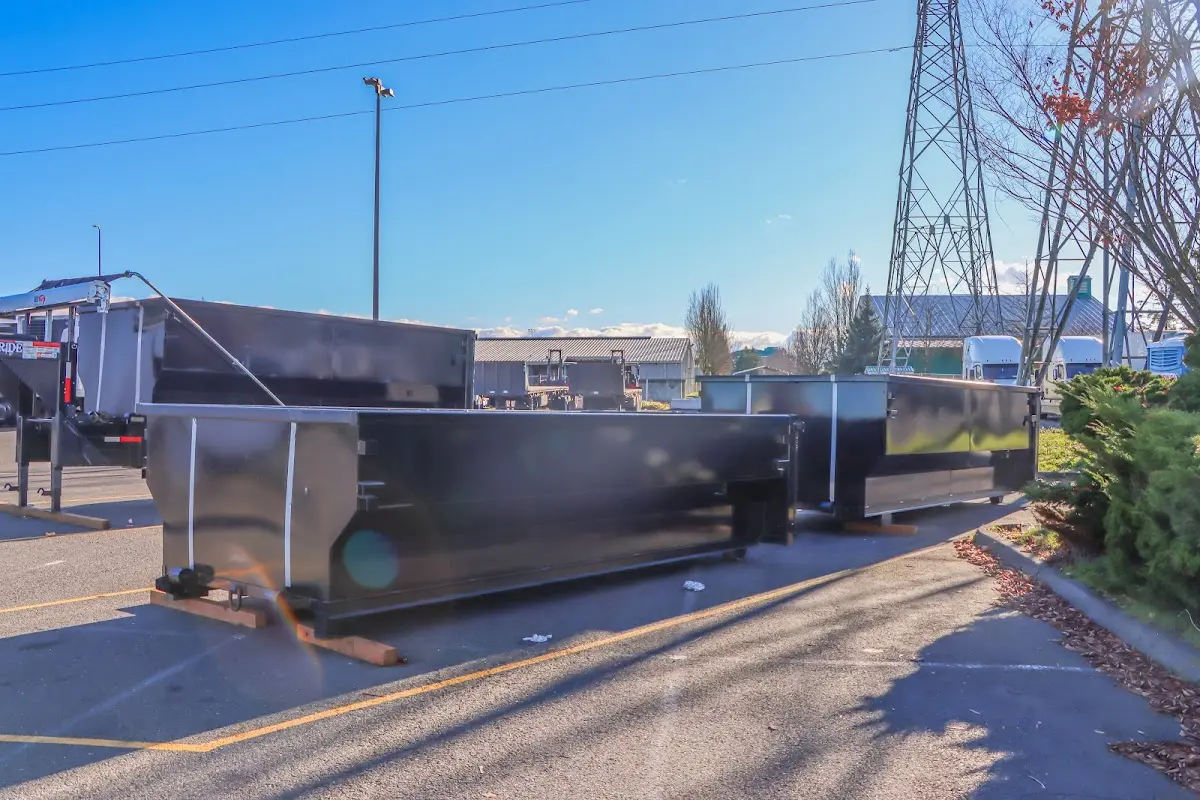 Professional dumpster rental and junk removal service in Monitor